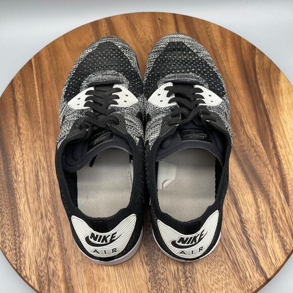 Nike Air Max 90 Ultra 2.0 Flyknit Shoes Mens Size 11 Oreo Black White Running - Picture 5 of 8